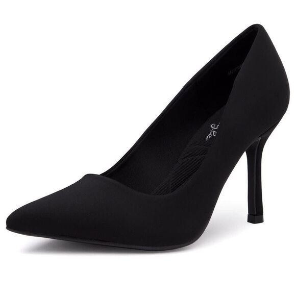 Herstyle Marneena Women's High Stiletto Heel Pumps Pointed Toe Office Work Shoe - Picture 1 of 13